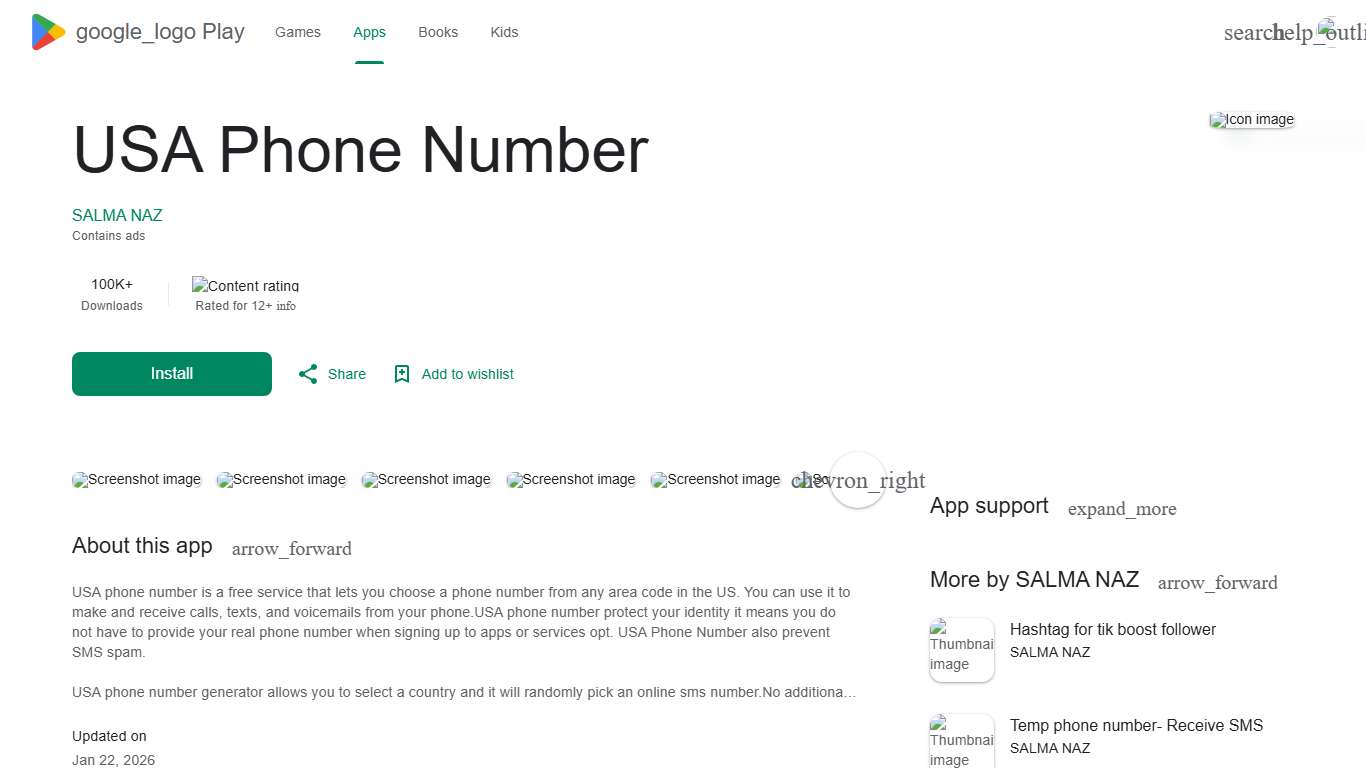 USA Phone Number - Apps on Google Play
